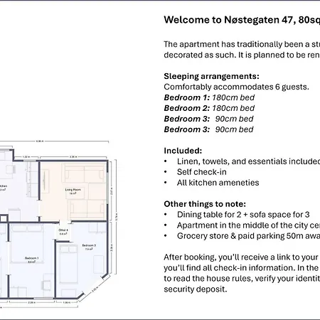 Lejlighed 3ng47 - Cheap 4br Bergen